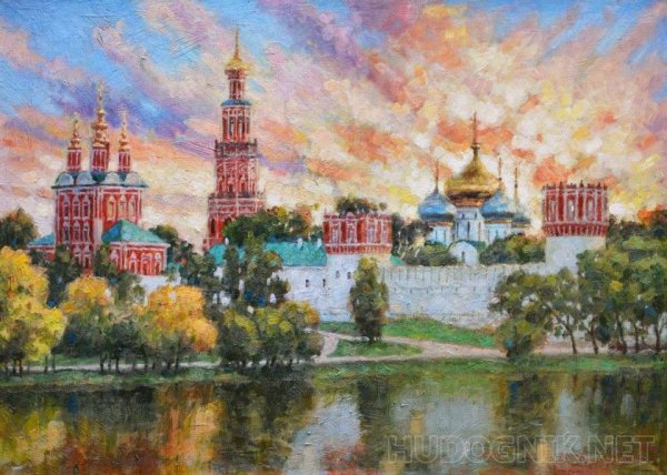 Новодевичий Москва в картинах русских художников