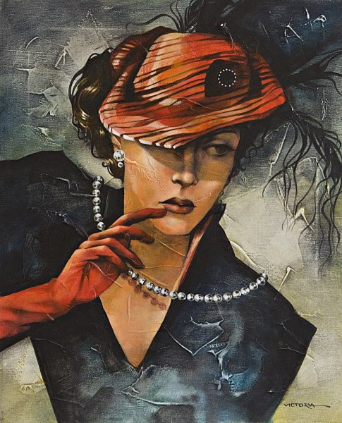 Польская художница Elzbieta Brozek