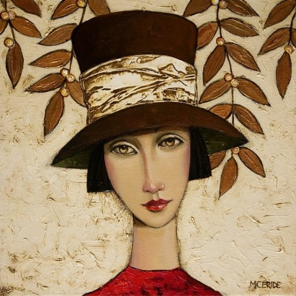 Портрет в шляпке