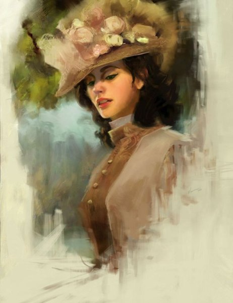 Польская художница Эльжбета Брожек