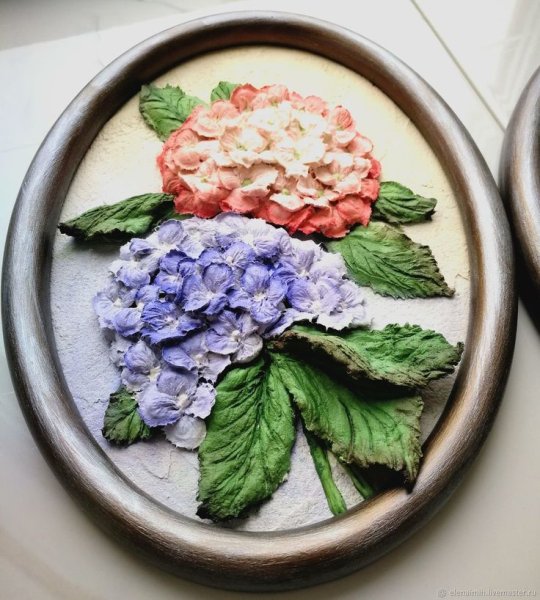 Панно с попугаем