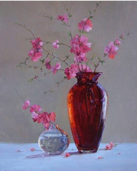 Художник Kathleen Dunphy ее натюрморты