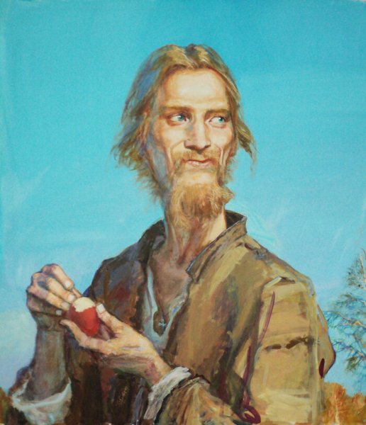 Василий Блаженный картина Третьяковская галерея