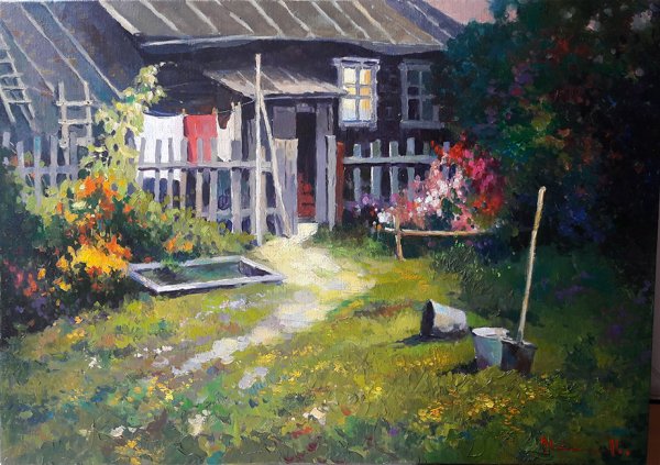 Художник Дмитрий Козлов деревня