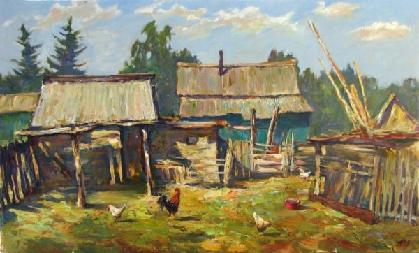 Поленов сельский дворик