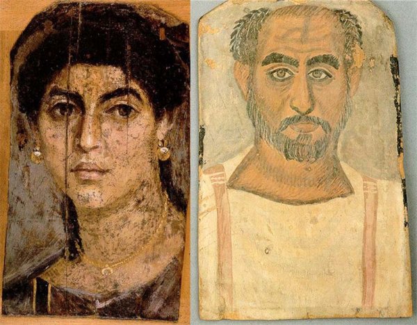 Фаюмский портрет темпера