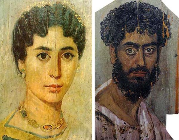 Портрет Алины фаюмские портреты