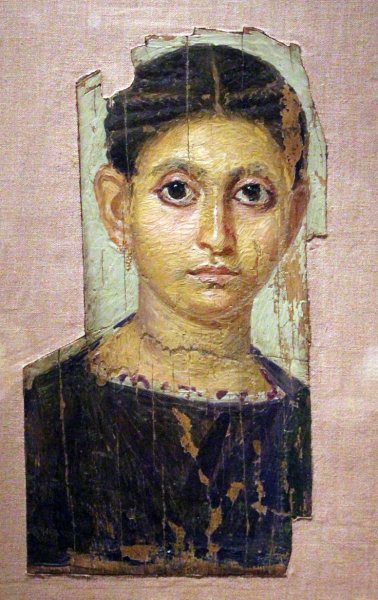 Женский портрет Фаюмский некрополь