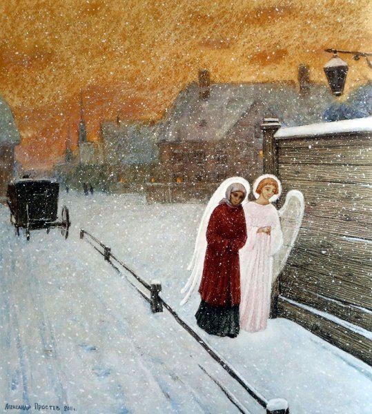 Художник Простев Ксения Петербургская