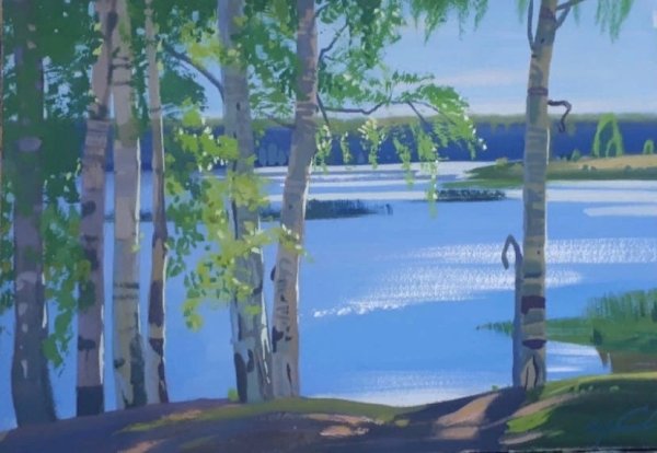 Сергей горбачёв художник картины