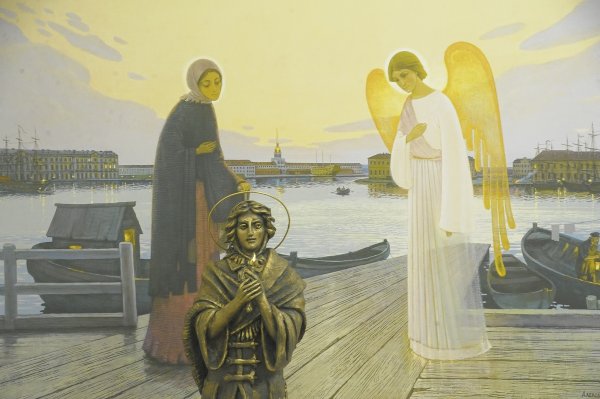 Святая блаженная Ксения Петербургская Александр Простев "метель