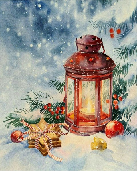 Фонарь акрилом