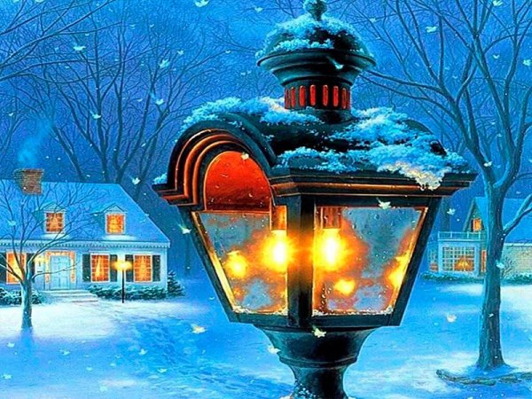 Фонарики живопись