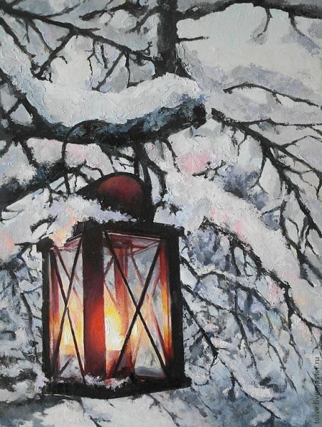 Зимние акварели Ольга Цурина