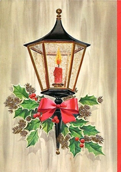 Новогодняя картина акварелью для детей