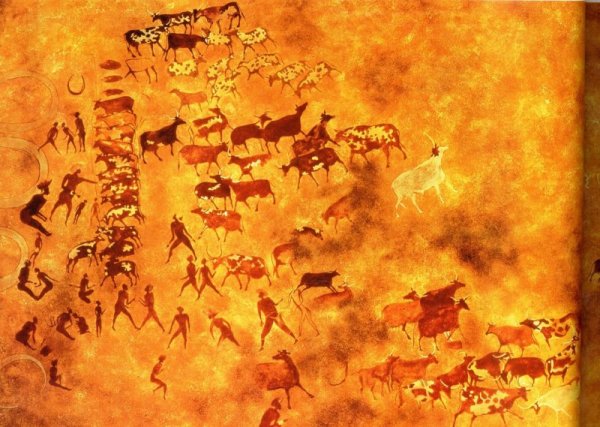 Ущелье Валлторта Первобытное искусство