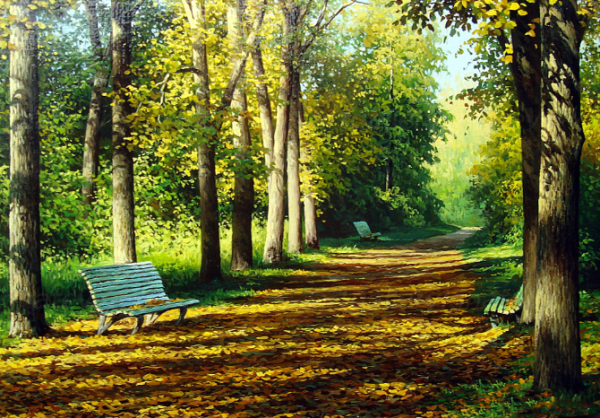 Живопись пейзаж.Александр Игнатьев