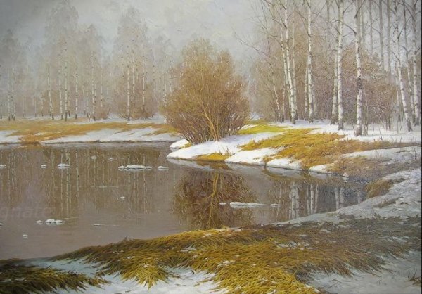 Александр Игнатьев художник пейзажист