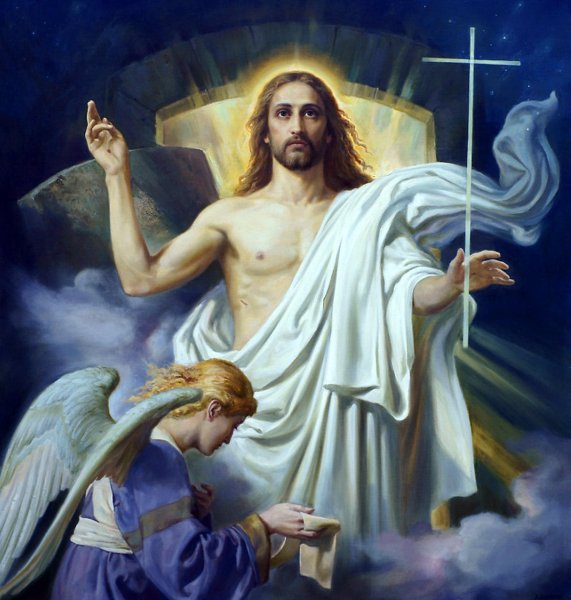 Бог Иисус Христос воскрес