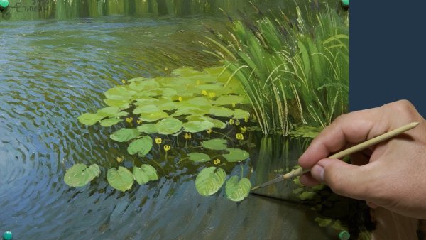 Алексей Епишин художник. Сосны