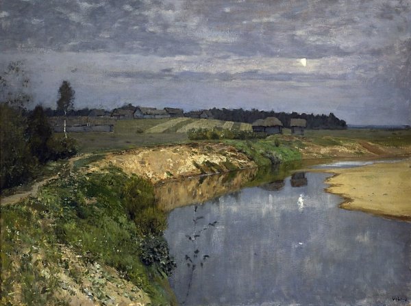 Исаак Левитан Саввинская Слобода