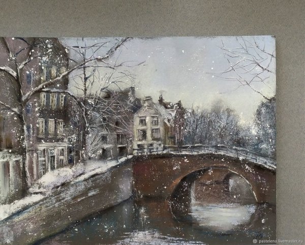 Карен Маргулис пастель зима