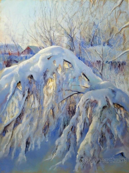 Зимние пейзажи Карен Маргулис