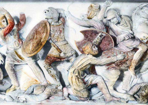 Мозаика древней Греции эллинизм