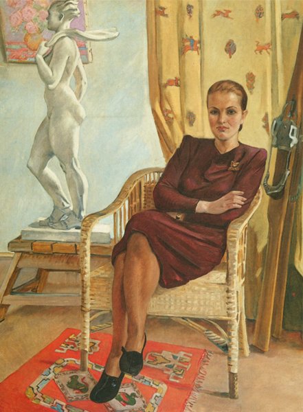 Портрет архитектора Тамары Милешиной