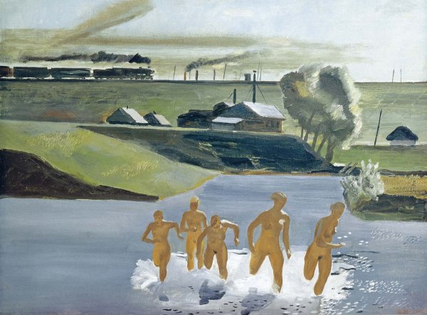 Дейнека за занавеской 1933