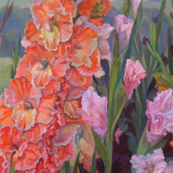 Сергей Андрияка гладиолусы