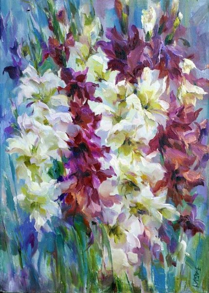 Ренуар гладиолусы