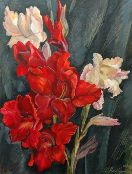 Картины букет цветов Евгений Балакшин