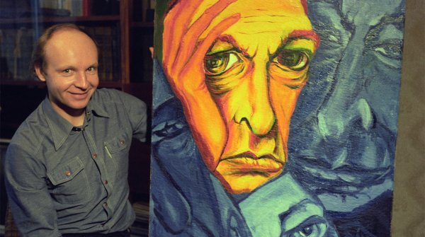 Портрет Олега Ефремова Мягков