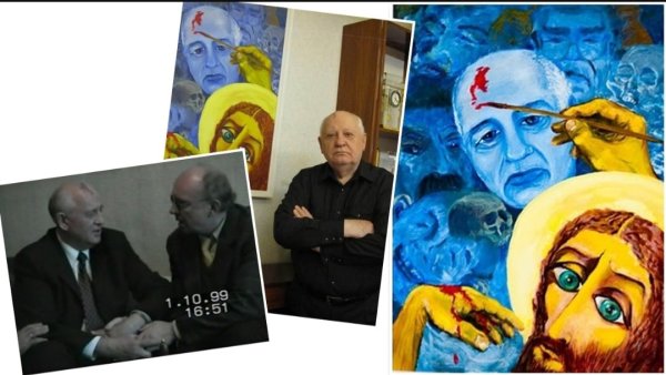 Портрет Олега Ефремова Мягков