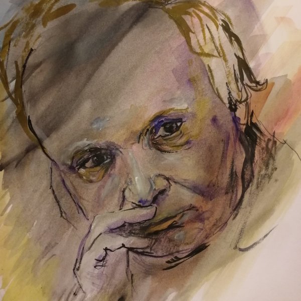 Андрей Мягков портрет Олега Ефремова