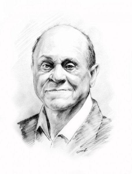 Андрей Мягков портрет горбачёва