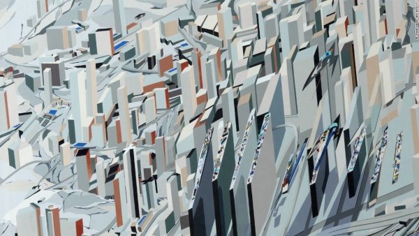 "The Peak (Blue Slabs)" Заха Хадид