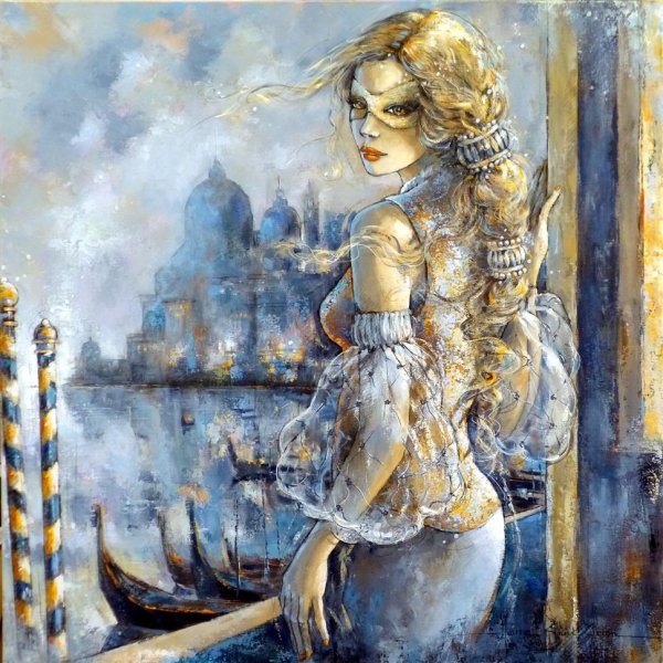 Художник Жанна сен Шерон картины