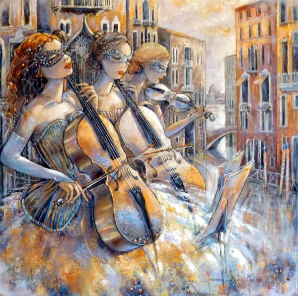 Современная живопись Франции картины