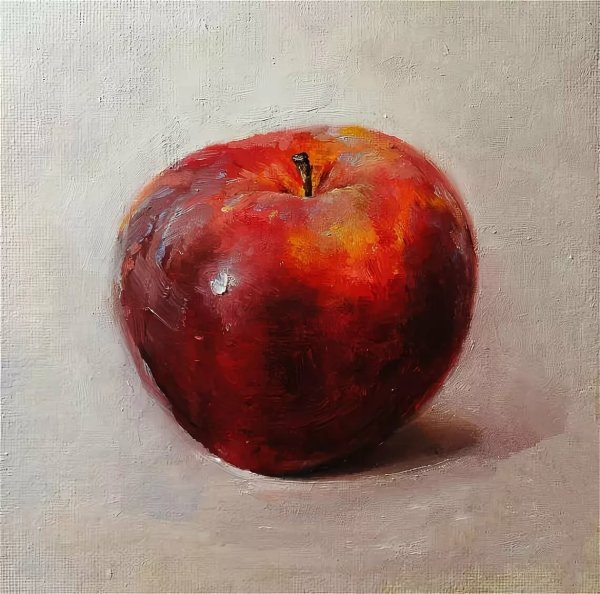 Яблоки живопись