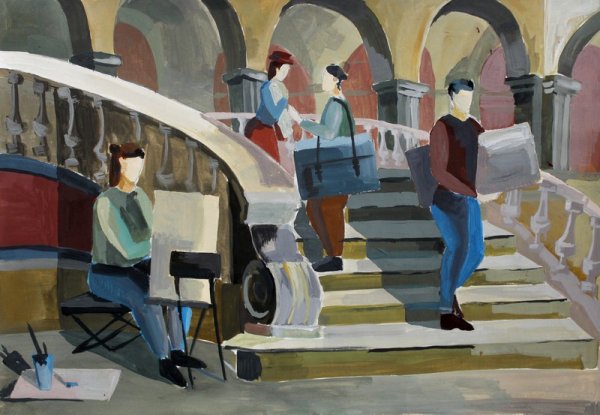 Станковая композиция Рериха