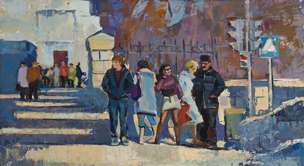 Многофигурная жанровая композиция