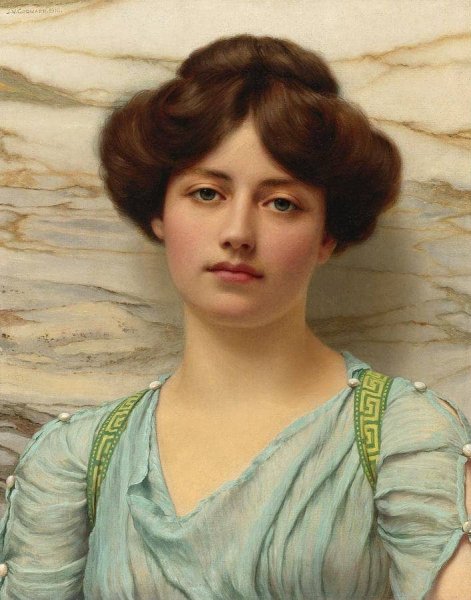 Густав Жан Жаке портрет женщины