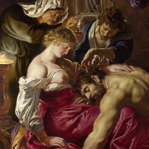 Караваджо Марфа и Мария Магдалина