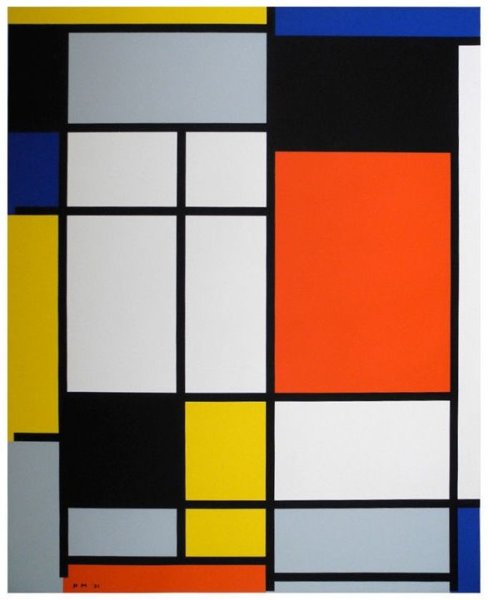 Картины пита Мондриана