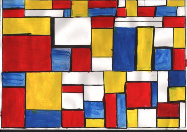 Картины пита Мондриана