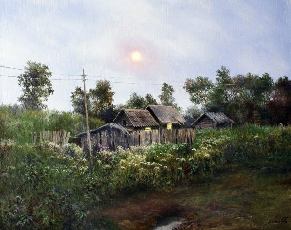 Художник Сергей Дорофеев деревня