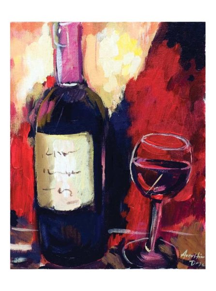 Вино и краски