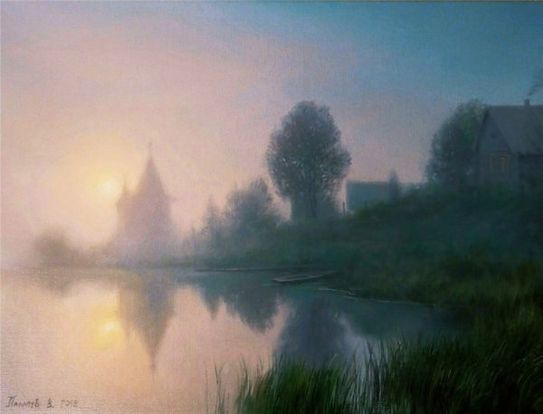 Вячеслав палачев картины лето туман